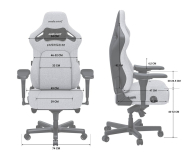 Anda Seat Kaiser 4 L Black fabric - 1473921 - zdjęcie 6